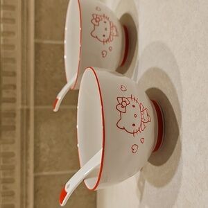 Hello Kitty Bowl and Spoon Set